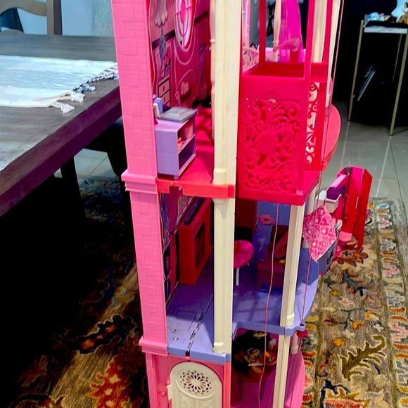Barbie story doll house